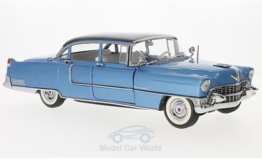 Cadillac Fleetwood 1/18 Greenlight Series 60 metallico blu/nero Elvis Presley 1955 ohne Vitrine modellino in miniatura