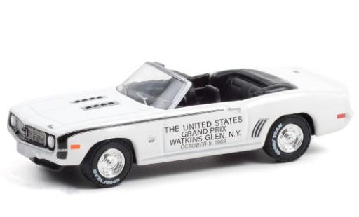 Chevrolet Camaro 1/64 Greenlight Convertibile Tennessee State Trooper 1969 The United States Grand Prix modellino in miniatura
