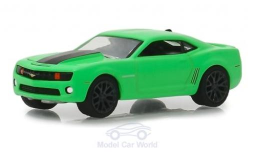 Chevrolet Camaro 1/64 Greenlight SS verde/nero Turtle Wax 2012 modellino in miniatura