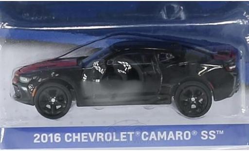 Chevrolet Camaro 1/64 Greenlight SS nero/rosso 2016 General Motors Series 1 ohne Vitrine modellino in miniatura