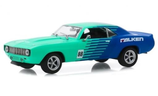 Chevrolet Camaro 1/43 Greenlight Tuning Falken 1969 No.88 modellino in miniatura
