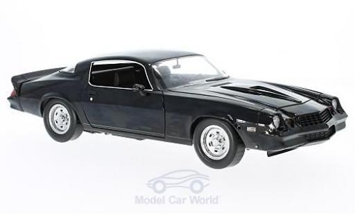 Chevrolet Camaro Z28 1/18 Greenlight Z28 nero Beverly Hills Cop II 1978 modellino in miniatura