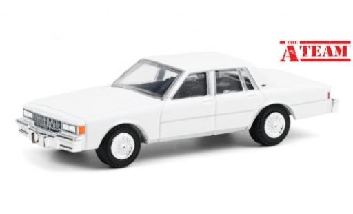 Chevrolet Caprice Classic 1/64 Greenlight bianco 1980 The A-Team (TV-Serie) modellino in miniatura