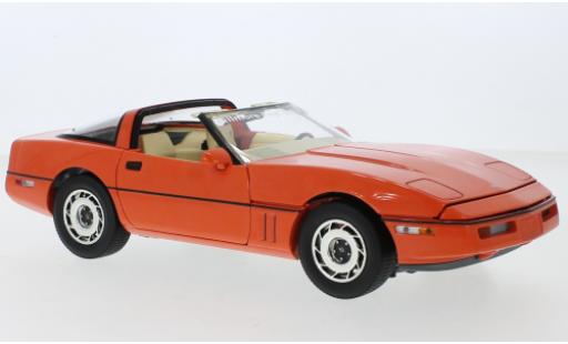 Chevrolet Corvette 1/18 Greenlight (C4) orange Gilmore-Foyt 1984 Dach abnehmbar modellino in miniatura