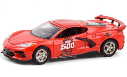 Chevrolet Corvette 1/64 Greenlight Stingray (C8) Indy 500 - Official Pace Car 2020 104th Annual Indianapolis 500 Mile Race modellino in miniatura