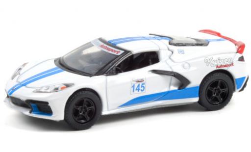 Chevrolet Corvette 1/64 Greenlight Stingray (C8) Kaizen Autosport 2020 No.145 modellino in miniatura