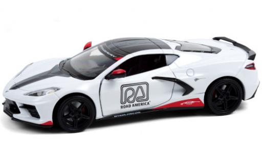 Chevrolet Corvette 1/64 Greenlight Stingray (C8) Road America - Official Pace Car 2020 modellino in miniatura
