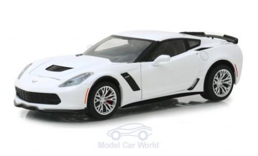 Chevrolet Corvette 1/24 Greenlight Z06 bianco 2019 modellino in miniatura