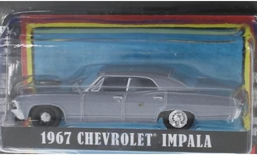 Chevrolet Impala 1/64 Greenlight metallico grigio The A-Team 1967 modellino in miniatura