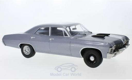 Chevrolet Impala 1967 1/18 Greenlight Sedan grigio The A-Team 1967 modellino in miniatura