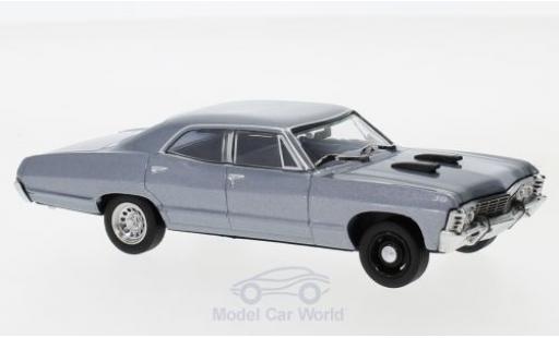 Chevrolet Impala 1967 1/43 Greenlight Sedan metallico grigio The A-Team 1967 modellino in miniatura