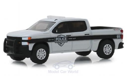 Chevrolet Silverado 1/64 Greenlight SSV General Motors Fleet Police 2019 modellino in miniatura