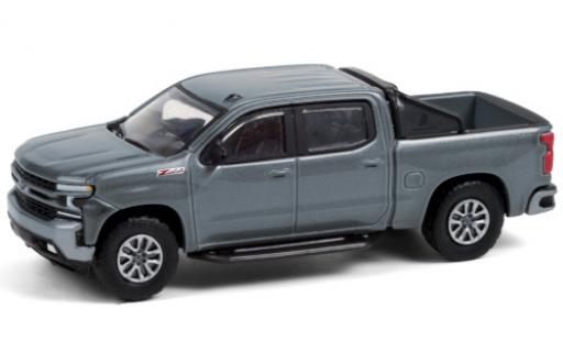 Chevrolet Silverado 1/64 Greenlight Z71 metallico grigio 2020 modellino in miniatura