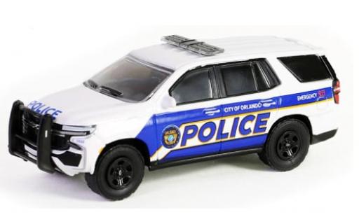 Chevrolet Tahoe 1/64 Greenlight Police Pursuit Vehicle City of Orlando Police Department 2022 1:64 modellino in miniatura