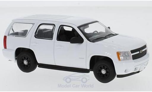 Chevrolet Tahoe 1/43 Greenlight Special Service Vehicle bianco modellino in miniatura