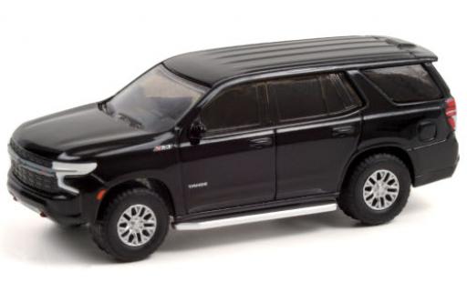 Chevrolet Tahoe 1/64 Greenlight Z71 nero 2021 modellino in miniatura