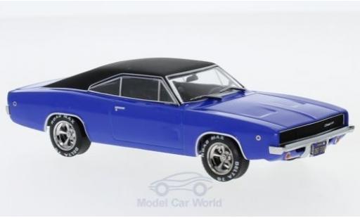 Dodge Charger 1968 1/43 Greenlight blu/matt-nero Christine 1968 modellino in miniatura