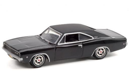 Dodge Charger 1/64 Greenlight RT nero 1968 John Wick modellino in miniatura