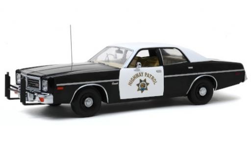 Dodge Coronet 1/18 Greenlight California Highway Patrol 1975 modellino in miniatura