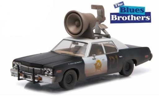 Dodge Monaco 1/43 Greenlight Bluesmobile modellino in miniatura