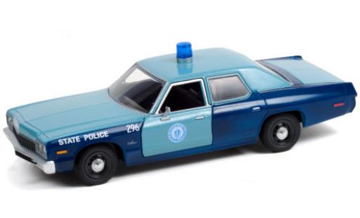 Dodge Monaco 1/24 Greenlight Massachusetts State Police 1975 modellino in miniatura