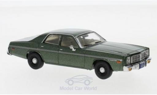 Dodge Monaco 1978 1/43 Greenlight metallico verde Hunter 1978 modellino in miniatura