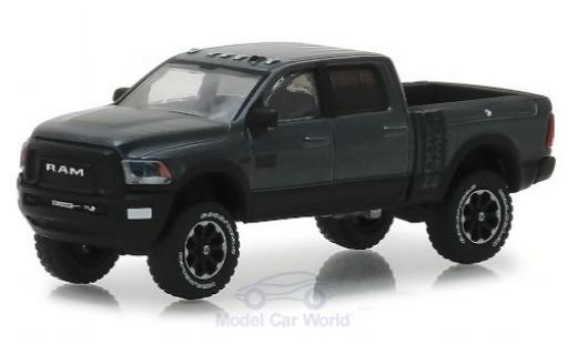 Dodge RAM 1/64 Greenlight 2500 Power Wagon metallico grigio/nero 2018 modellino in miniatura