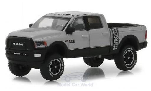 Dodge RAM 1/64 Greenlight 2500 Power Wagon metallico grigio/nero 2018 modellino in miniatura