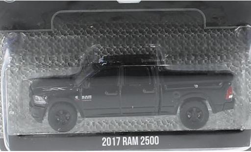 Dodge RAM 1/64 Greenlight 2500 nero 2017 sans Vitrine modellino in miniatura