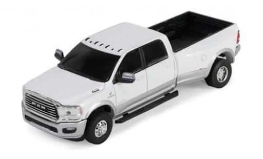 RAM 3 1/64 Greenlight Dodge 500 Laramie Dually weiss 2020 1:64 modellino in miniatura