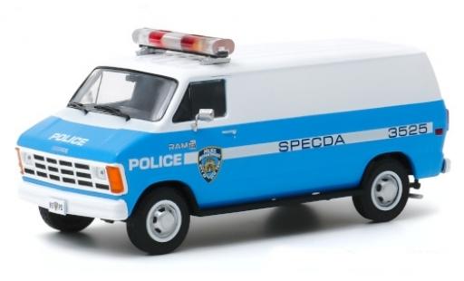 Dodge RAM 1/43 Greenlight B 150 NYPD - New York City Police Department 1987 modellino in miniatura
