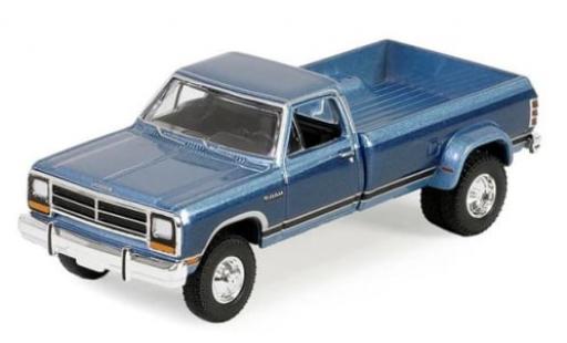 Dodge RAM 1/64 Greenlight D-350 Dually metallise blau/blau 1989 1:64 modellino in miniatura