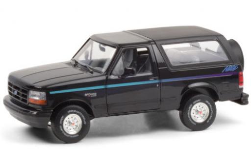 Ford Bronco 1/18 Greenlight Nite Edition nero/Dekor 1992 modellino in miniatura