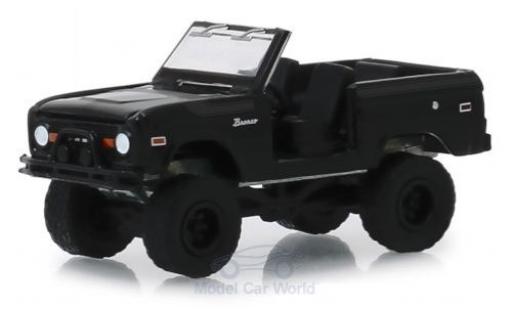 Ford Bronco 1/64 Greenlight nero 1969 modellino in miniatura