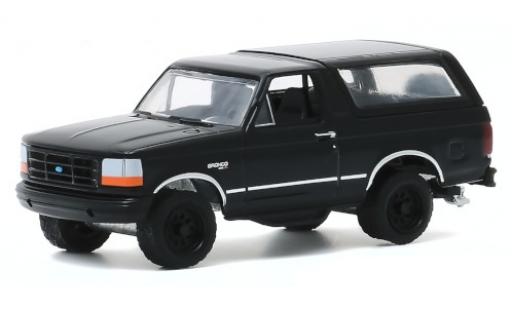 Ford Bronco 1/64 Greenlight nero 1994 modellino in miniatura