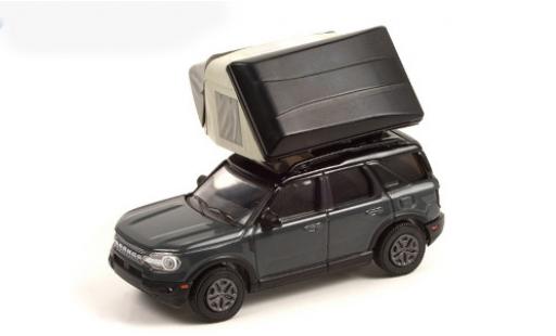 Ford Bronco 1/64 Greenlight Sport grigio 2021 modellino in miniatura