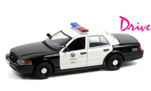 Ford Crown 1/24 Greenlight Victoria Los Angeles Police Department 2001 Police Interceptor modellino in miniatura