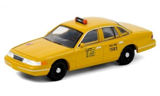 Ford Crown 1/64 Greenlight Victoria N.Y.C Taxi 1994 modellino in miniatura
