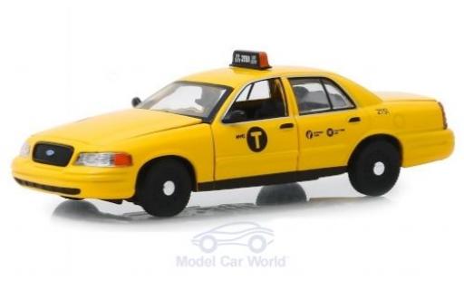 Ford Crown 1/43 Greenlight Victoria N.Y.C Taxi 2011 modellino in miniatura