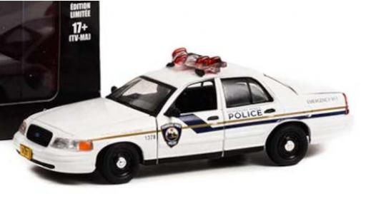 Ford Crown 1/43 Greenlight Victoria Pembroke Pines Police - Dexter 2001 modellino in miniatura