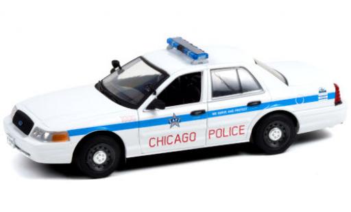 Ford Crown 1/24 Greenlight Victoria Police Interceptor Chicago Police Department 2008 modellino in miniatura