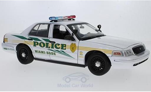 Ford Crown 1/18 Greenlight Victoria Police Interceptor CSI: Miami (TV Serie) 2003 modellino in miniatura