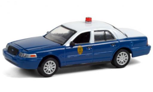 Ford Crown 1/64 Greenlight Victoria Police Interceptor Kansas Highway Patrol 2011 Kansas autoroute Patrol 75th Anniversaire modellino in miniatura