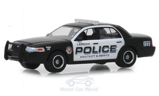 Ford Crown 1/64 Greenlight Victoria Police Interceptor Laredo Police 2010 modellino in miniatura