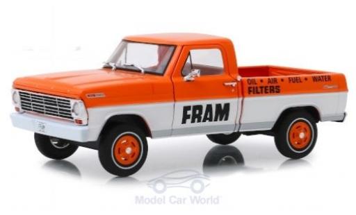 Ford F-1 1/24 Greenlight 00 FRAM 1967 modellino in miniatura
