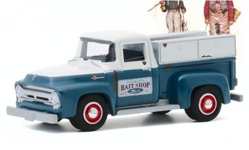 Ford F-1 1/64 Greenlight 00 Normans Bait Shop 1956 modellino in miniatura