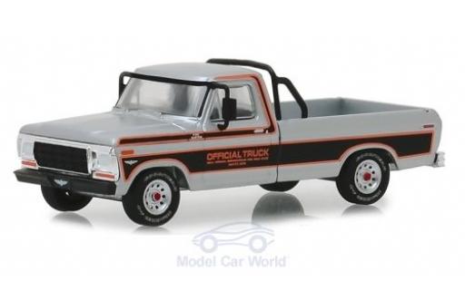 Ford F-1 1/64 Greenlight 00 Pick-Up grigio Official Truck Indianapolis 500 1979 modellino in miniatura