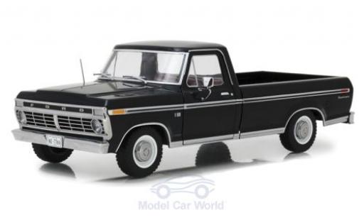 Ford F-1 1/18 Greenlight 00 nero 1973 modellino in miniatura
