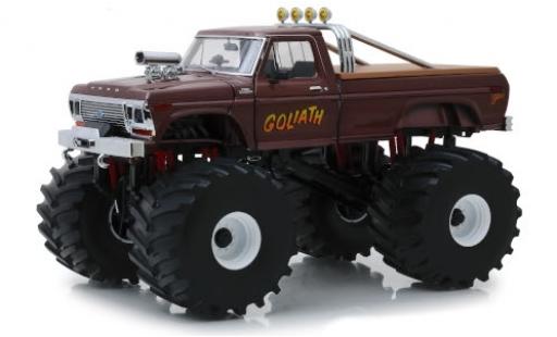 Ford F-250 1/43 Greenlight Monster Truck Goliath 1979 modellino in miniatura
