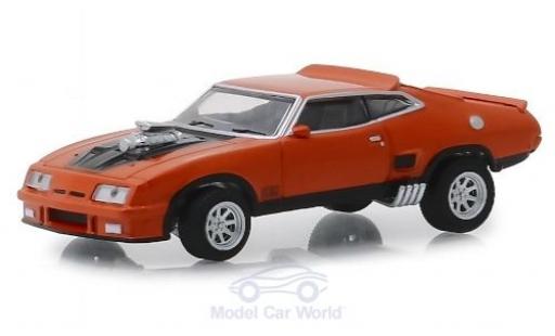 Ford Falcon 1/64 Greenlight XB orange/nero 1973 modellino in miniatura